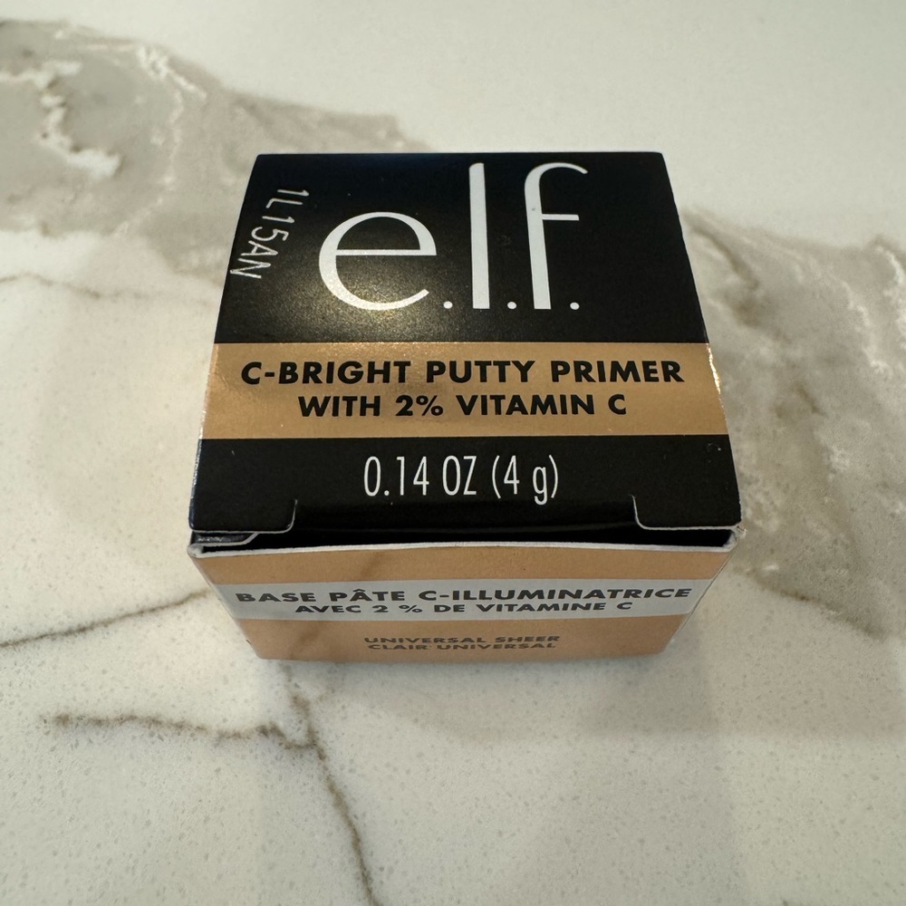 🌸5/$25🌸 ELF c-bright putty primer with 2% vitamin c